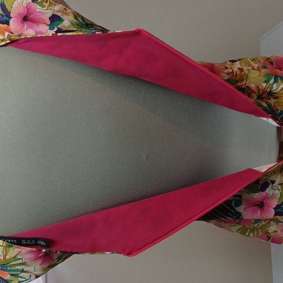 Zara floral dress 👗 size M - Picture 5 of 14